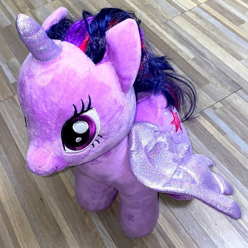 Build a Bear Workshop My Little Pony Twilight Sparkle 15” Pony, EUC collectible